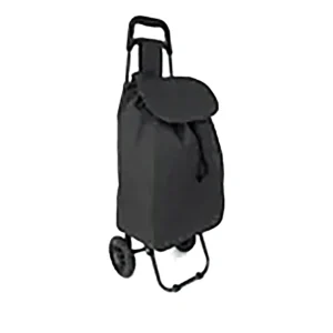 Lightweight Foldable Shopping Trolley - Strong Wheeled 56cm