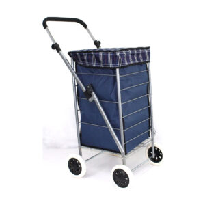 4 Wheel Folding Shopping Trolley